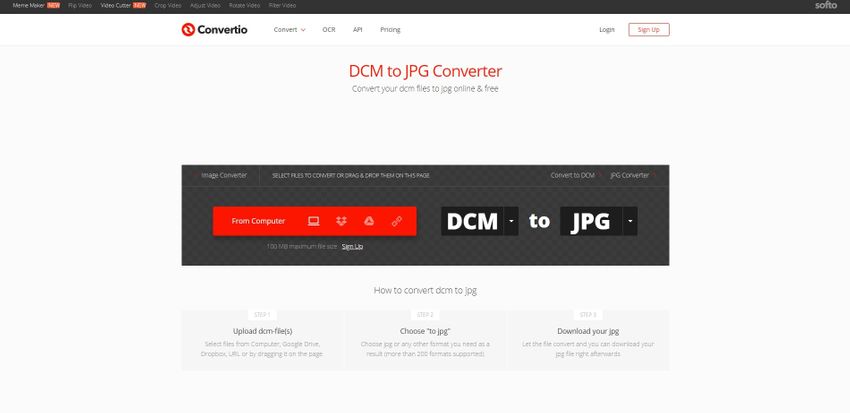 dcm convert to jpg