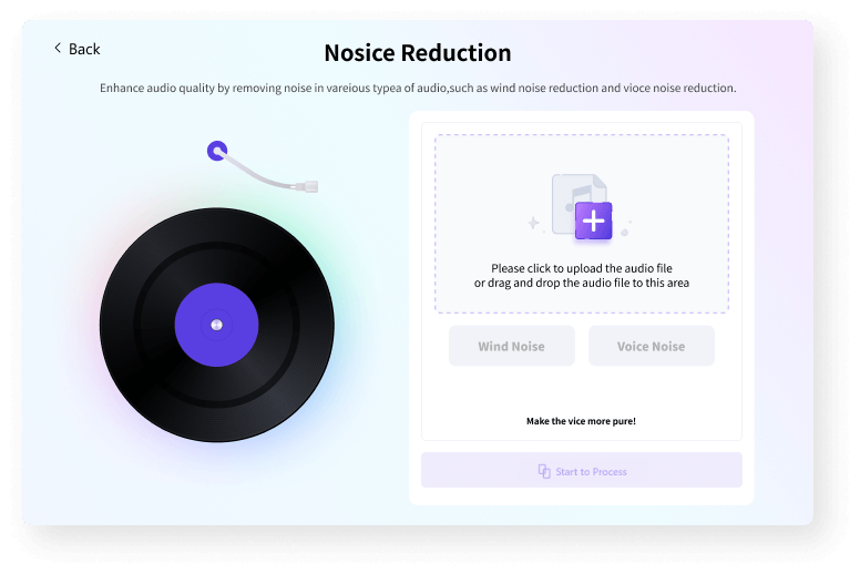 Remove Background Noise from Audio Online 