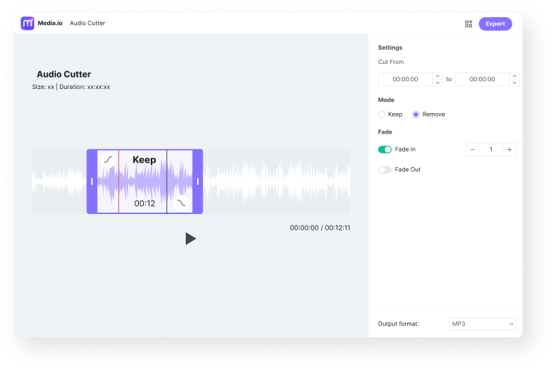 lossless mp3 cutter online