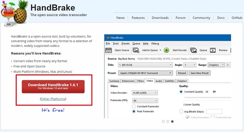 download handbrake