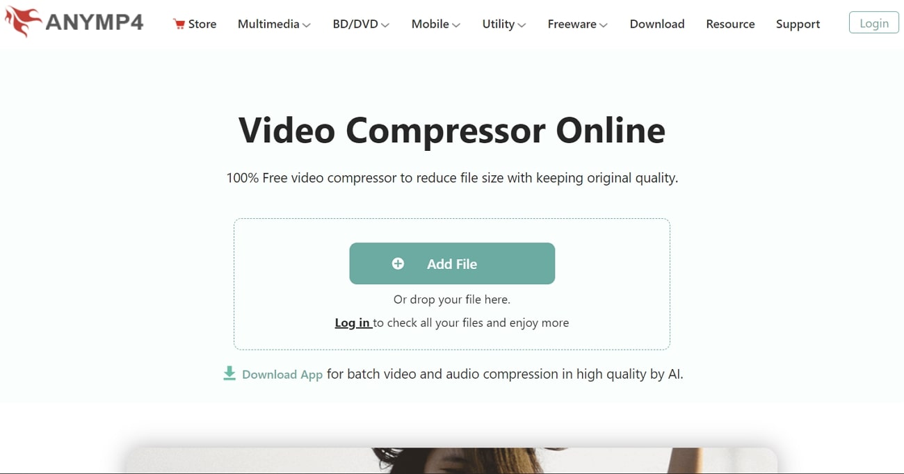 anymp4 video compressor linux